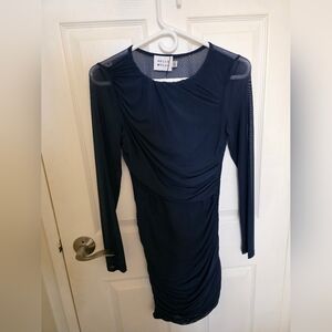 Hello Molly Navy Blue Dress Size Medium